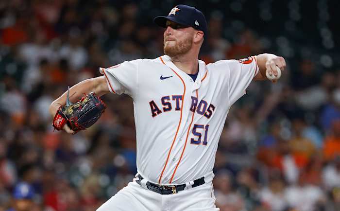 Houston Astros reliever Will Smith.